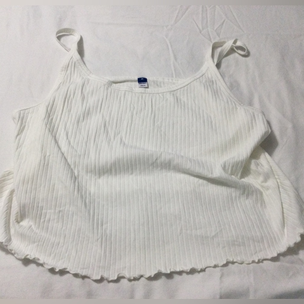 Lot of 5 Old Navy Ribbed Cropped Cami Tank Top Assorted Colors Size 4X NWOT - Picture 5 of 14